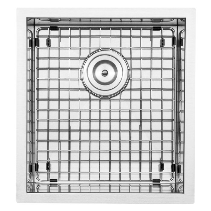 Ticor Sinks Pacific Series 16'' W Single Bowl Stainless Steel